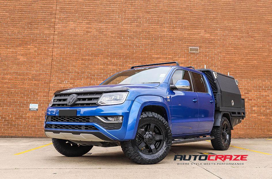 VOLKSWAGEN AMAROK ROCKSTAR XD 2 MATTE BLACK